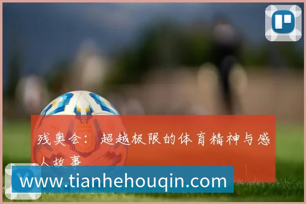 残奥会:超越极限的体育精神与感人故事