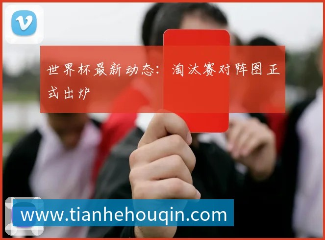 世界杯最新动态:淘汰赛对阵图正式出炉